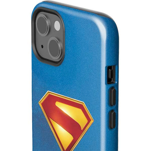 Superman 2025 Classic Superman Shield Emblem iPhone 15 Impact Case